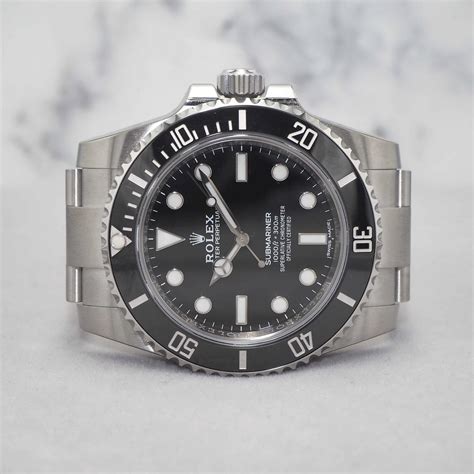 rolex submariner 114060 pre owned|rolex sub date ceramic 114060.